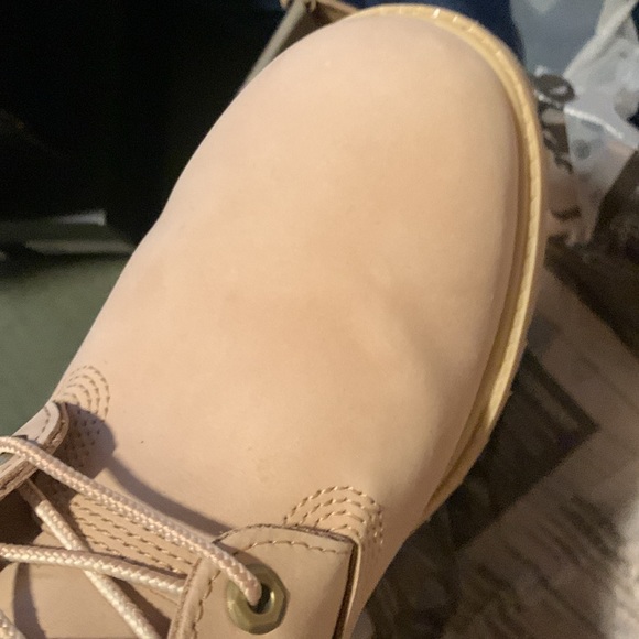 Timberland light brown with brown/white laces and ortholite soles! - Picture 11 of 14